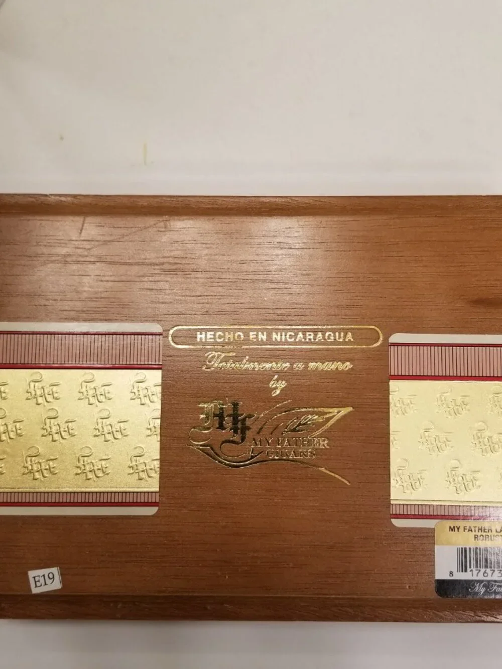 My Father La Gran Oferta Robusto Wooden Empty Cigar Box Magnificent